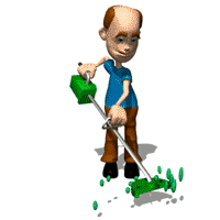Bald bad man killing your trees in your lawn